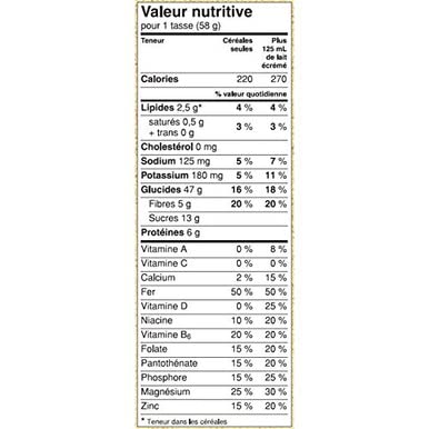 General Mills Oatmeal Crisp Maple Nut Flavour Cereal, 460g/16oz (12pk), (Imported from Canada)