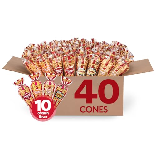 Popcornopolis Gourmet Popcorn Cone Variety Pack 12 & 40PK Variation Parent