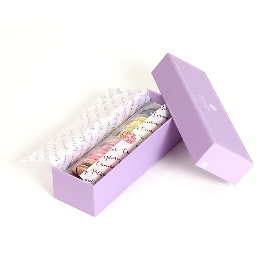 French Macarons Gourmet Cookies Chocolate Gift Basket Snack Care Package Desserts Food European Corporate Birthday Cake Assortments for College Student