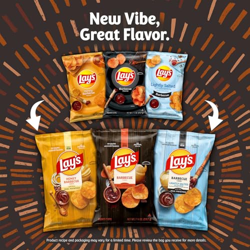Frito-Lay Snacks Variety Pack, Flavor Mix, Single Serve Snack Bags, (18 Pack), Fritos, Cheetos, Lay's, Doritos, Chips