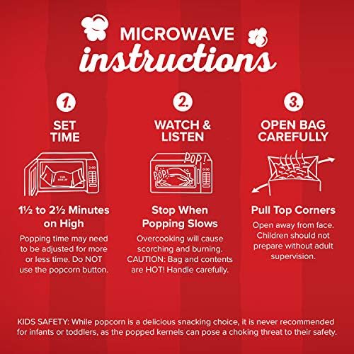 Orville Redenbacher's Microwave Popcorn Variety Pack of Naturals Light Classic Butter & Sea Salt Popcorn, 2.69 oz (6 count) + Light Butter Popcorn 2.69 oz (6 count)