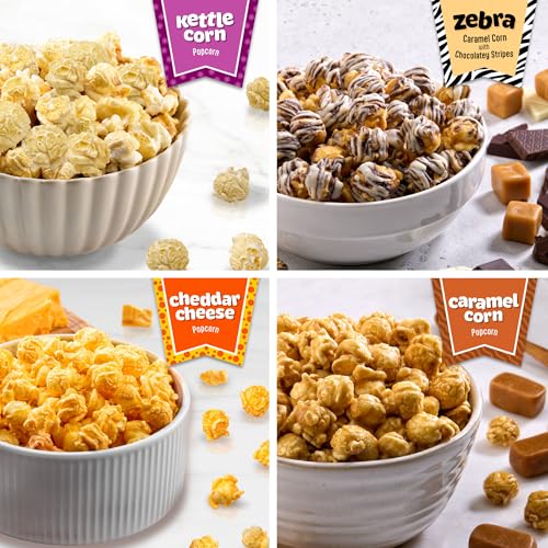 Popcornopolis Gourmet Popcorn Cone Variety Pack 12 & 40PK Variation Parent