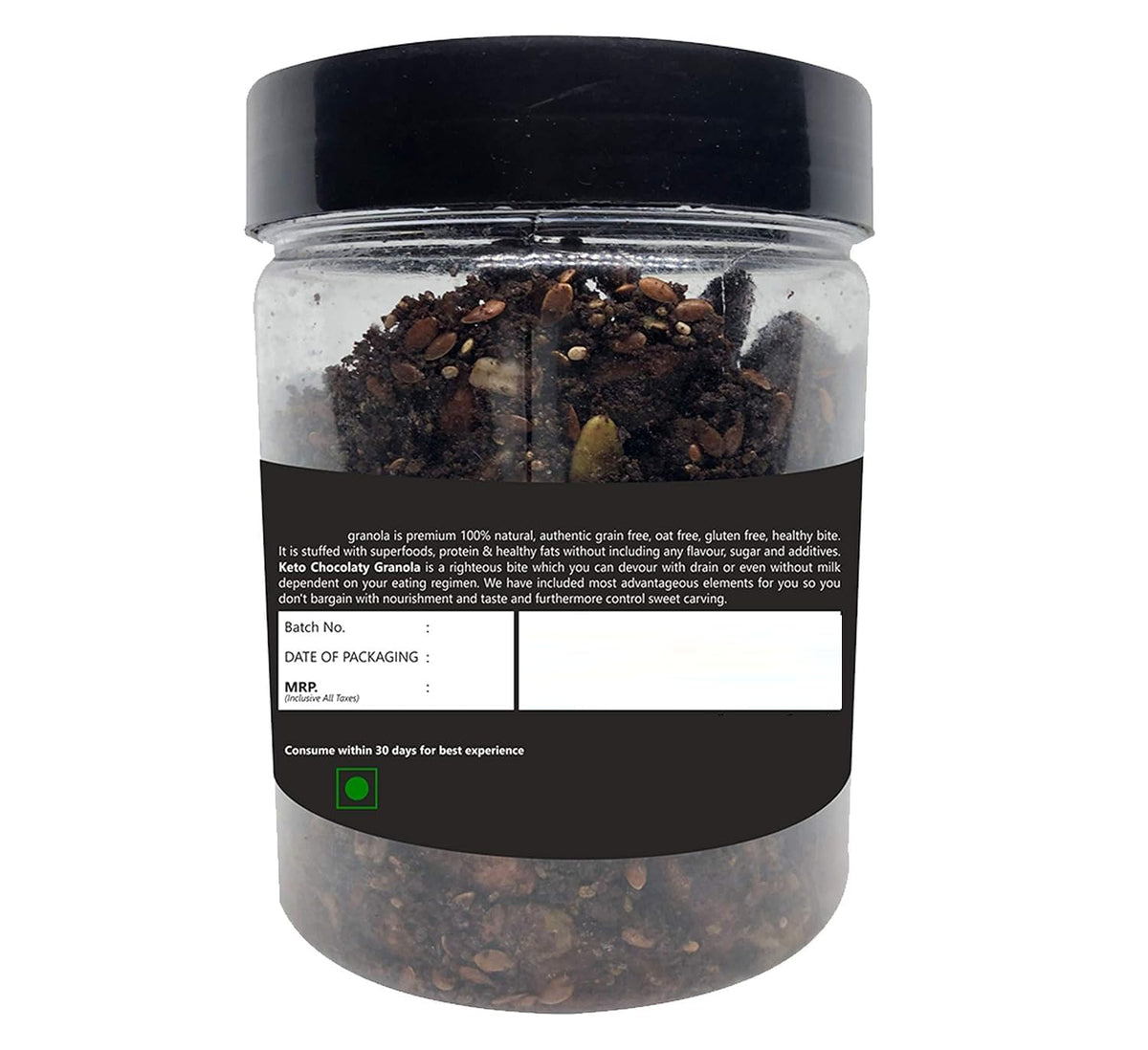 ME Keto Chocolate Almond Granola Grain Free