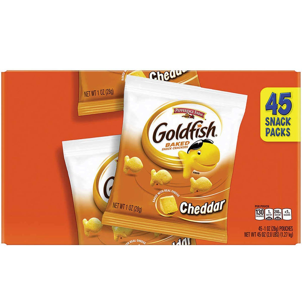 Pepperidge Farm Goldfish Whole Grain Giant Grahams, .9 Ounces, Pack of 300