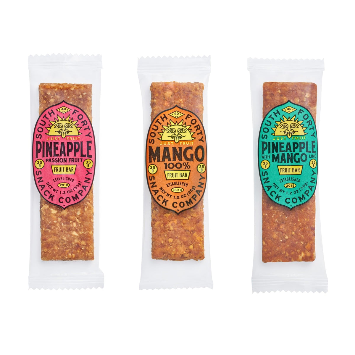 South 40 Snacks Premium Tropical Fruit Bars