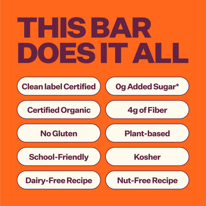 Yumi Organic Toddler Snack Bars No Added Sugar