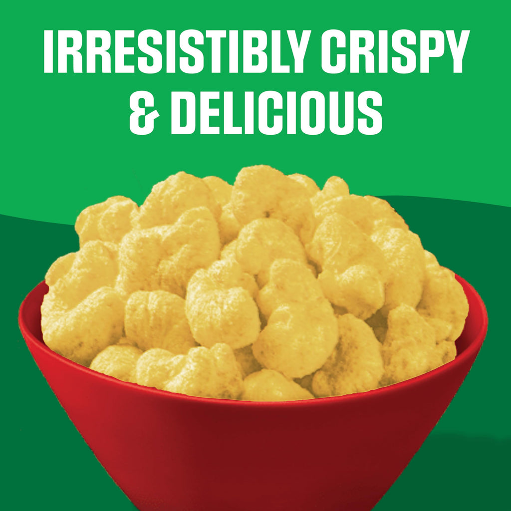 Sensible Portions Garden Veggie Sour Baked Corn Puffs, 3 oz (Pack of 6)
