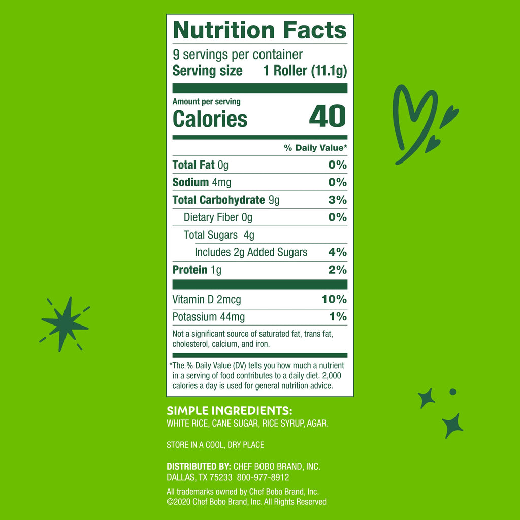 Classic White Rice Crunchy Rollers | Healthy Snack, 3.5 oz, 12 Packs of 9