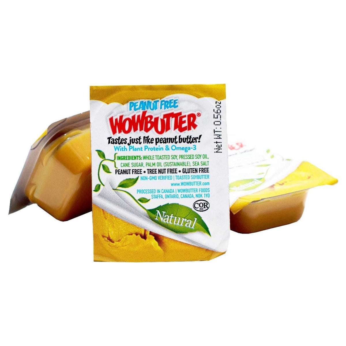 WOWBUTTER - Soy Spread - Peanut Free, Tree Nut Free - Vegan Plant Protein - Gluten Free - Non-GMO