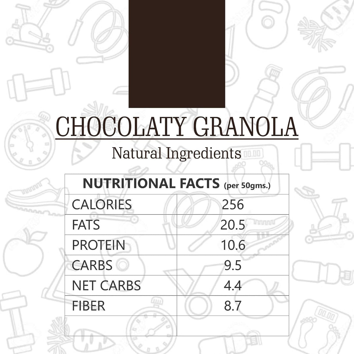 ME Keto Chocolate Almond Granola Grain Free