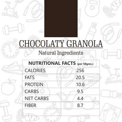 ME Keto Chocolate Almond Granola Grain Free