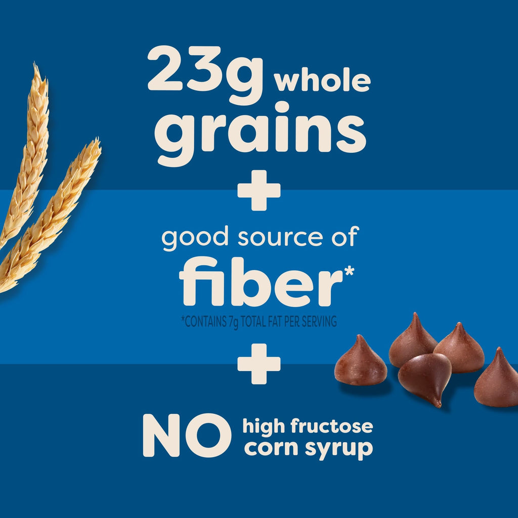 Nutri-Grain Crunchy, Fiber Snacks, Whole Grain (12 Boxes, 120 Bars)