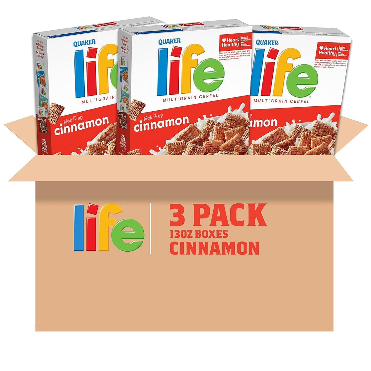 Life Multigrain Breakfast Cereal, Cinnamon,