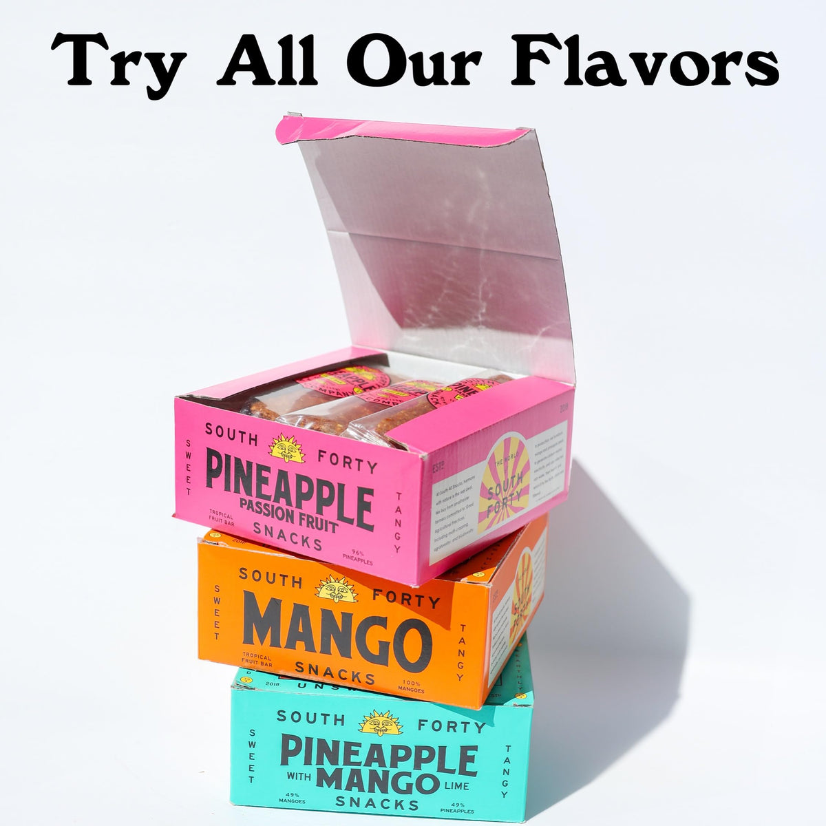 South 40 Snacks Premium Tropical Fruit Bars