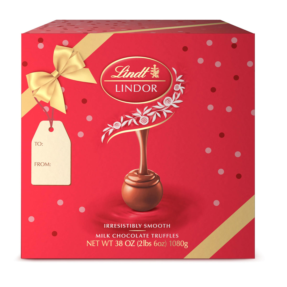 Lindt LINDOR Assorted Chocolate Truffles 90 Count Mother’s Day Chocolate Gift Box