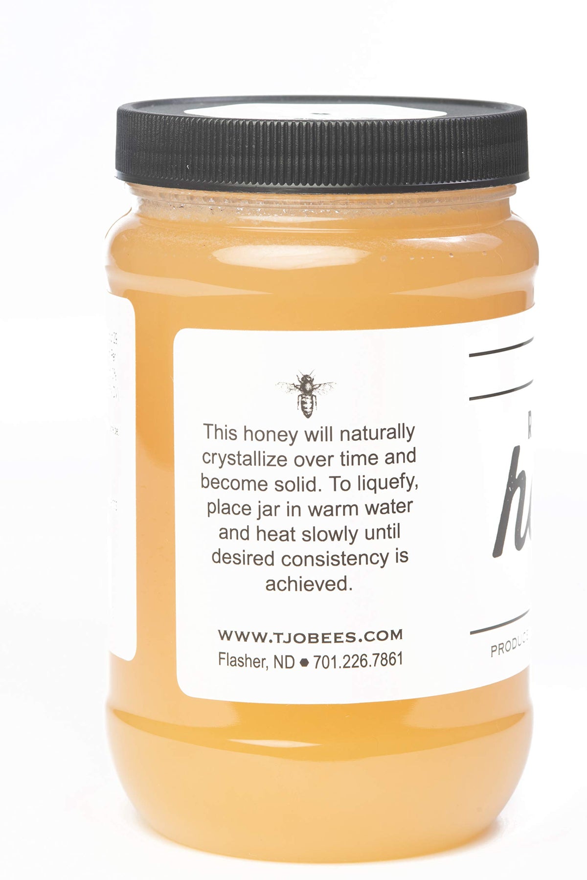 TJO Bees Raw and Unfiltered Honey