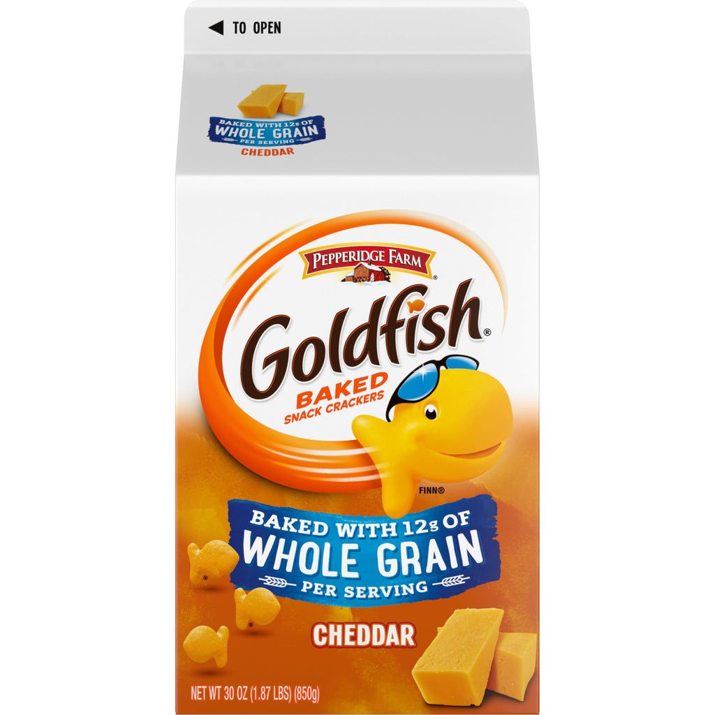 Pepperidge Farm Goldfish Whole Grain Giant Grahams, .9 Ounces, Pack of 300