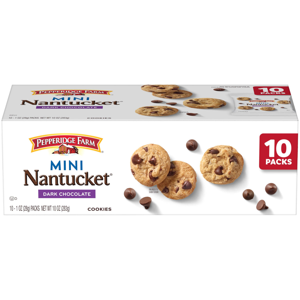 Milano Dark Chocolate Cookies 10 Snack Packs