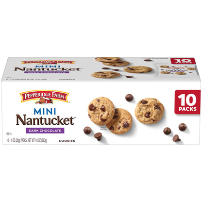 Milano Dark Chocolate Cookies 10 Snack Packs