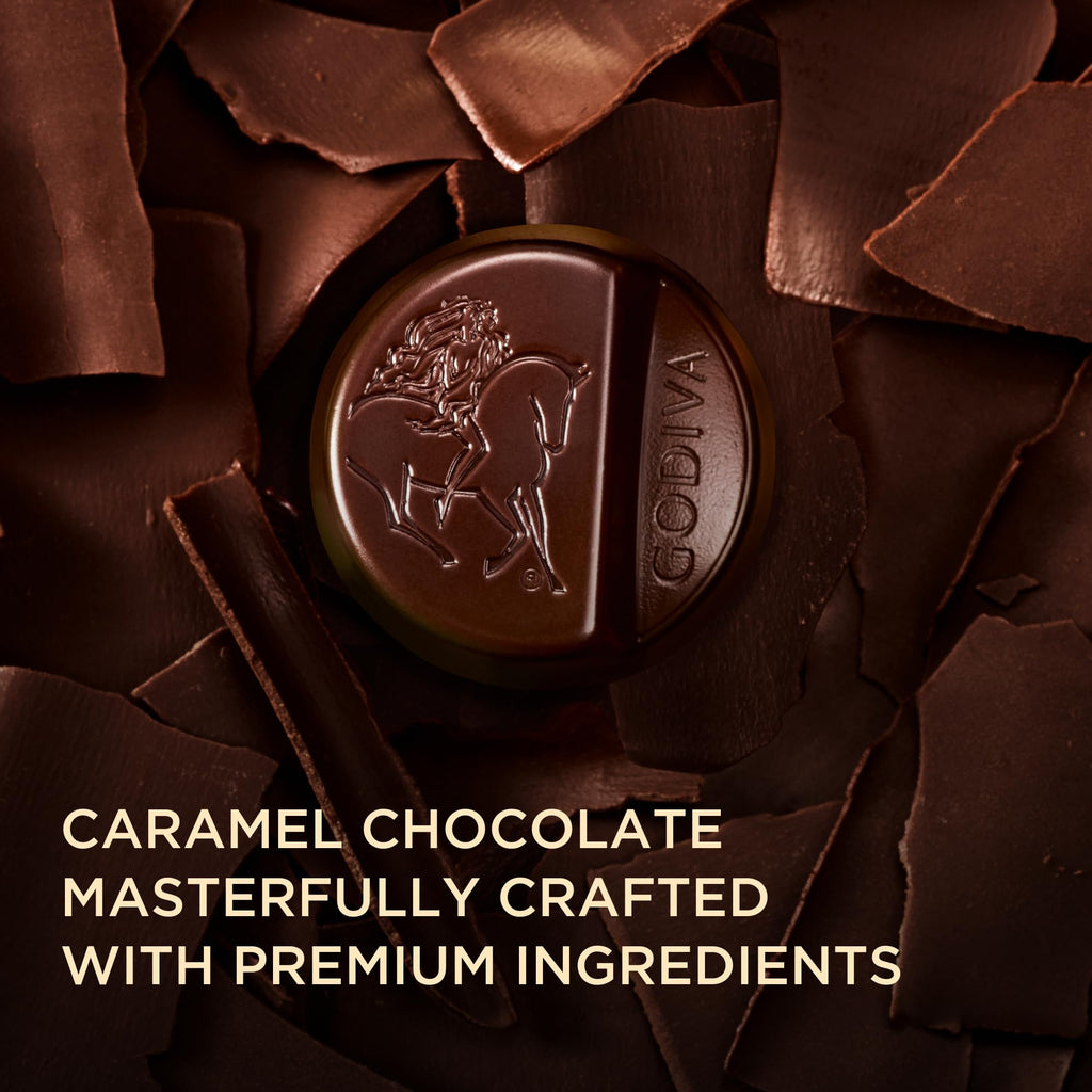 Godiva Masterpiece Chocolate Bag, Individually Wrapped with Ganache Center, Gourmet Gift for Birthday, Holiday, Kosher, Halal, 7oz