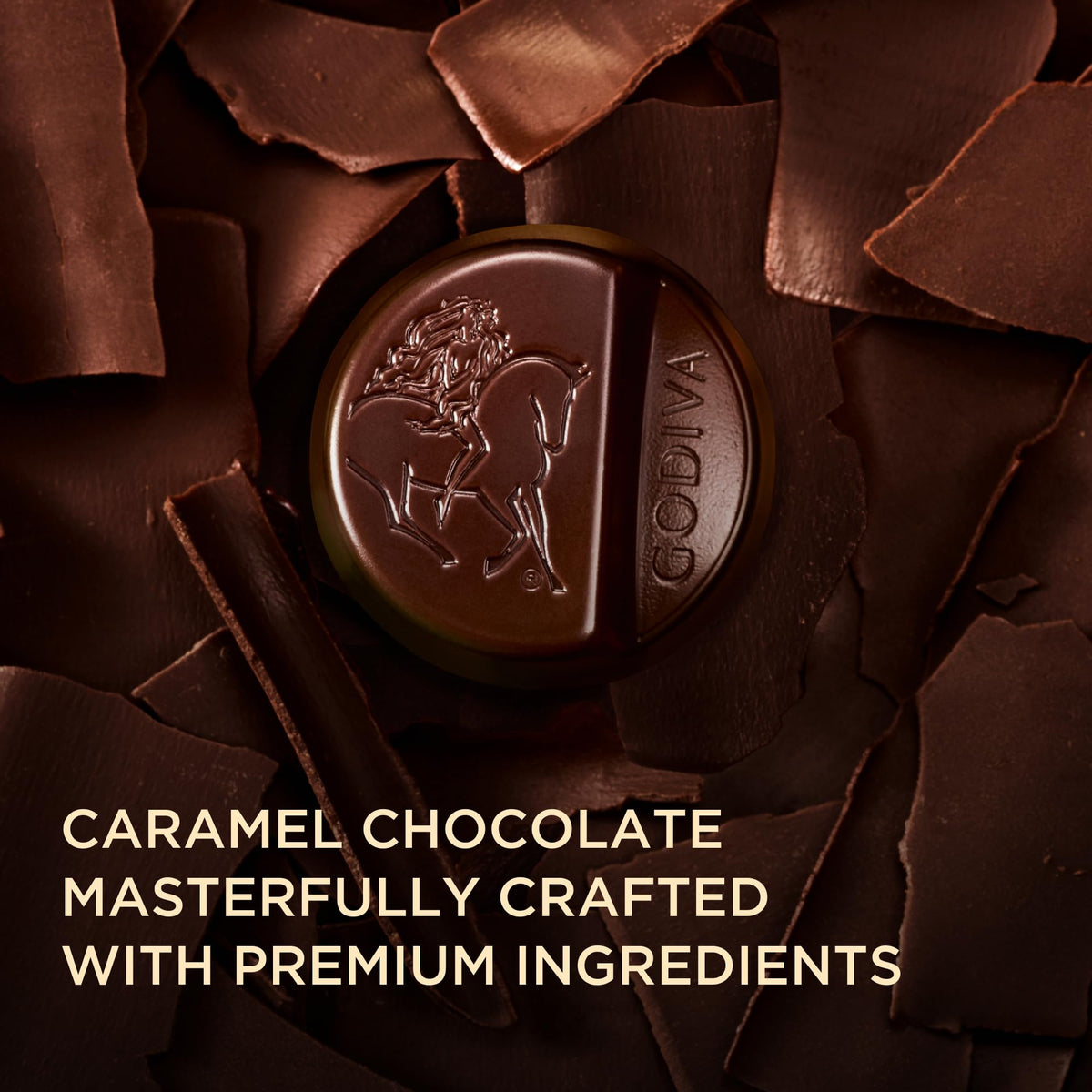 Godiva Masterpiece Chocolate Bag, Individually Wrapped with Ganache Center, Gourmet Gift for Birthday, Holiday, Kosher, Halal, 7oz