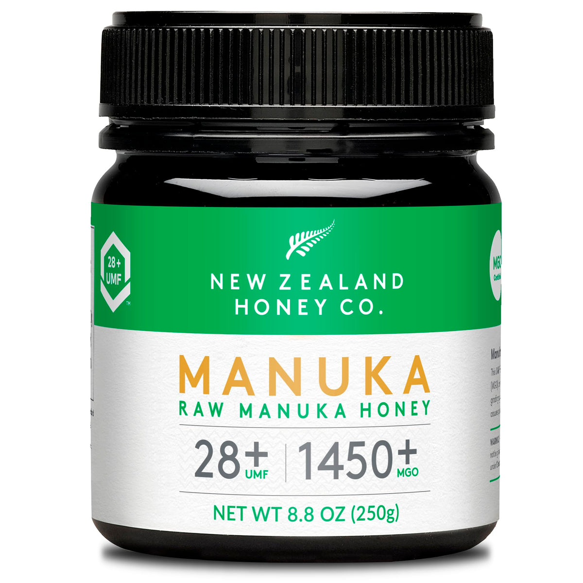 New Zealand Honey Co. Raw Manuka Honey UMF 28+ | MGO 1450+