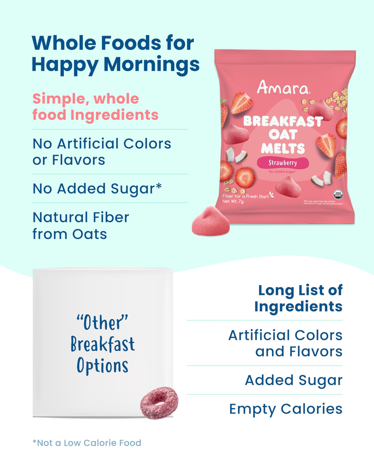 Amara Organic Toddler Snacks 3-Pack: Berry Smoothie Melts, Strawberry Bites & Oat Melts, No Added Sugar, Two 6- Packs & One 12 Pack