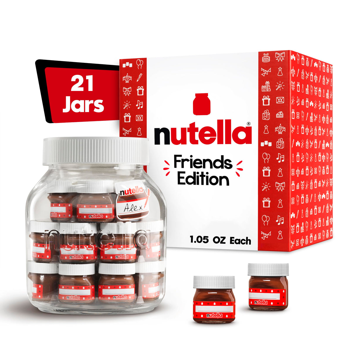 Nutella Chocolate Hazelnut Spread, Perfect Topping for Halloween Treats