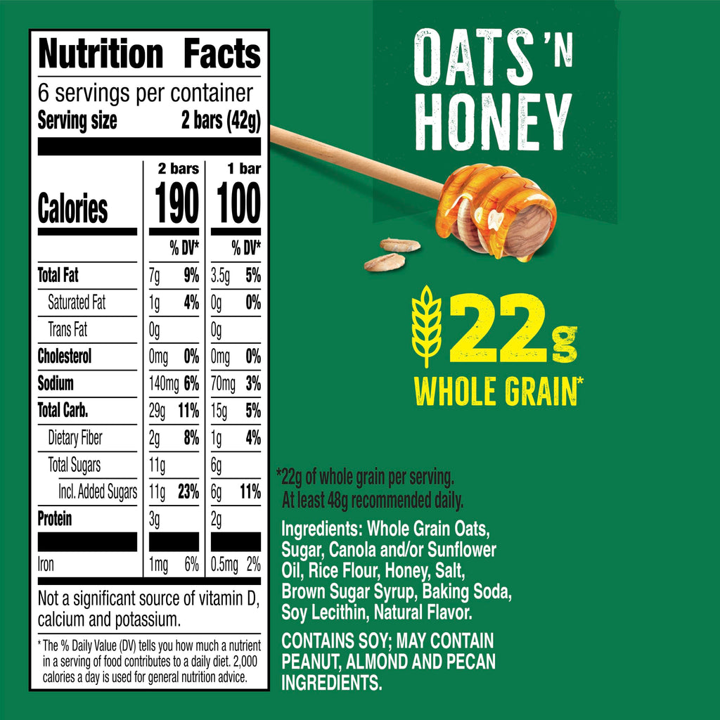 Nature Valley Crunchy Granola Bars - Oats 'n Honey