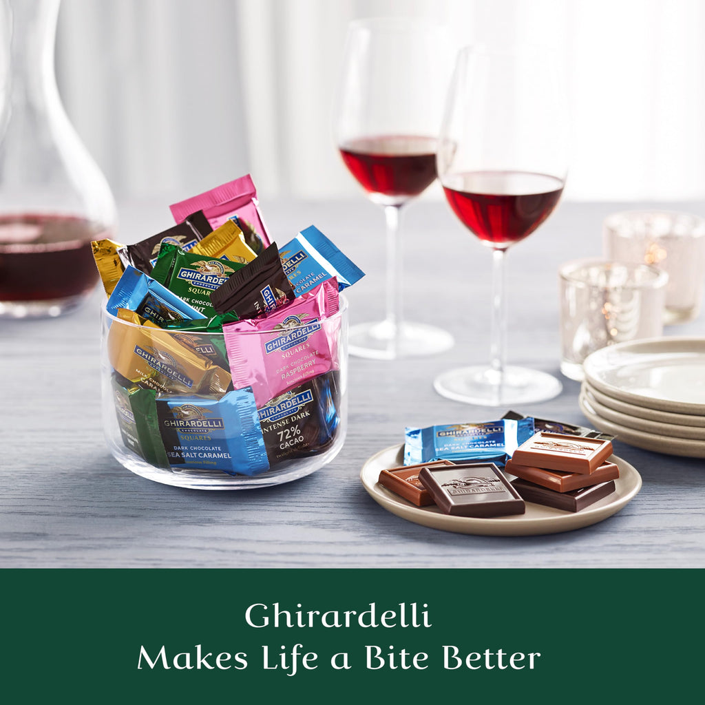 GHIRARDELLI Premium Chocolate Squares Bulk Case