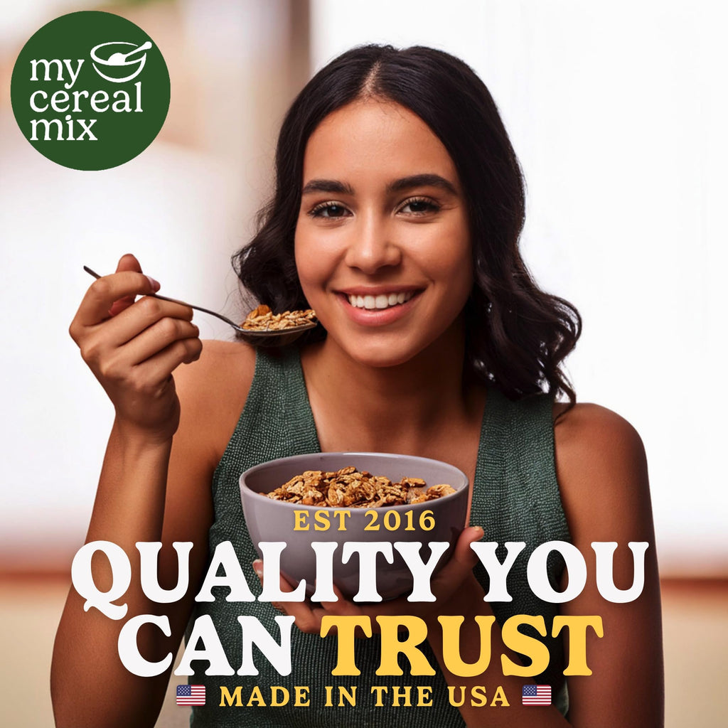 Sugar Free Granola Sweetened with Monk Fruit Extract (Gluten Free, Non-GMO, No Sugar Alcohol, No Salt Added, No Artificial Sweeteners, Soy Free, Vegan, All Natural Ingredients)