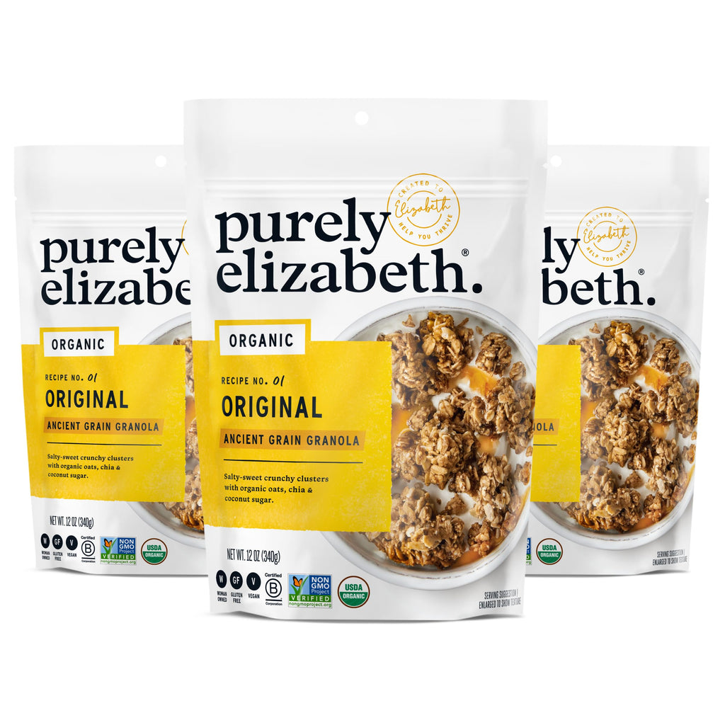 Purely Elizabeth, Ancient Grain Granola, Gluten-Free, Non-GMO