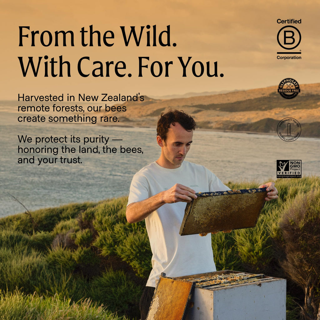 Manukora UMF 20+/MGO 850+ Raw Manuka Honey - Authentic Non-GMO New Zealand Honey, UMF & MGO Certified, Traceable from Hive to Hand