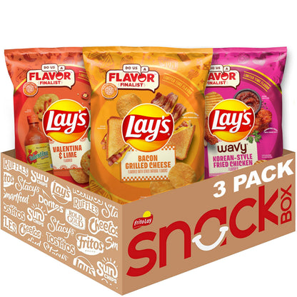 Lay's Classic Potato Chips Assorted Flavor Pack