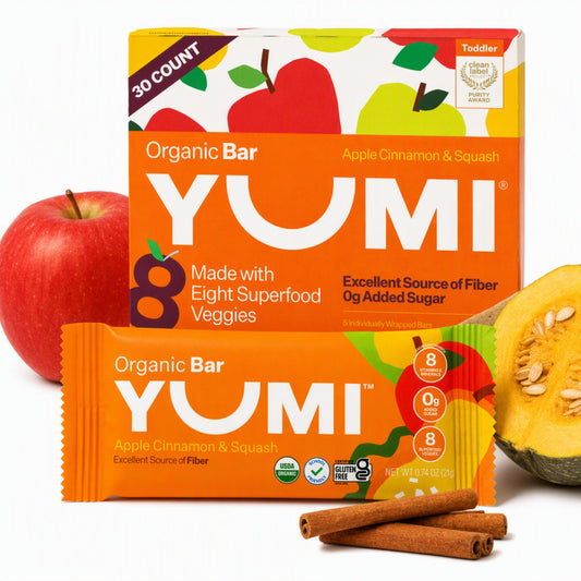 Yumi Organic Toddler Snack Bars No Added Sugar