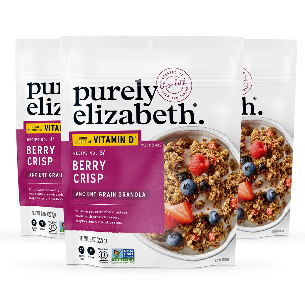 Purely Elizabeth, Ancient Grain Granola, Gluten-Free, Non-GMO