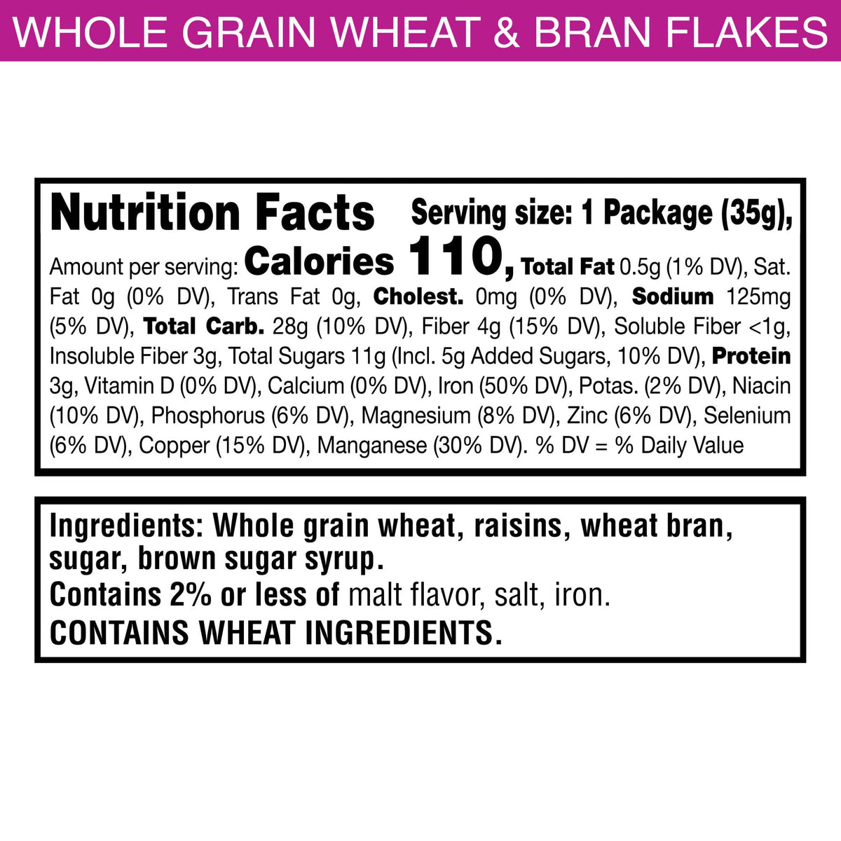 Kellogg's Raisin Bran Crunch Breakfast Cereal Cups