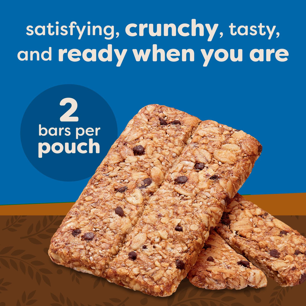 Nutri-Grain Crunchy, Fiber Snacks, Whole Grain (12 Boxes, 120 Bars)
