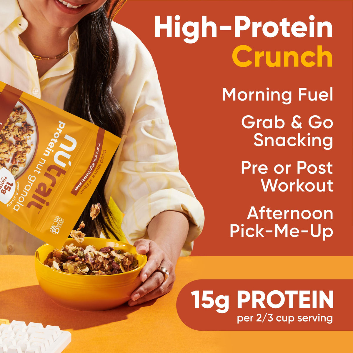 NuTrail Protein Nut Granola Cereal