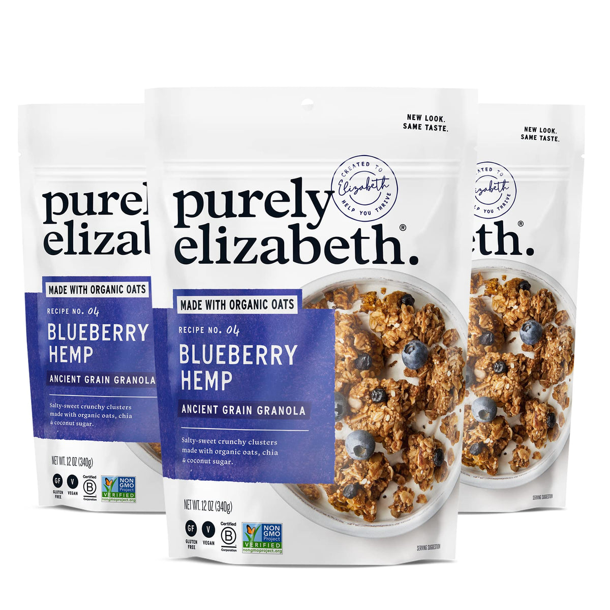 Purely Elizabeth, Ancient Grain Granola, Gluten-Free, Non-GMO