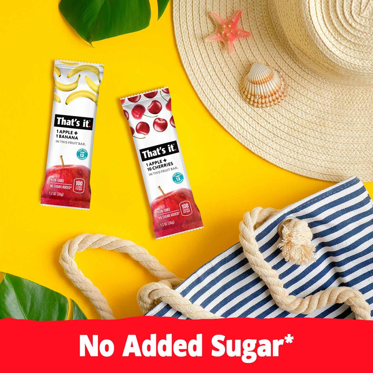 That’s it. Variety, 100% Natural Real Fruit Bar, High Fiber Vegan, Gluten Free Healthy Snack, Paleo for Children & Adults, Non GMO No Added Sugar, (Mango, Cherry, Banana) (36 Pack)
