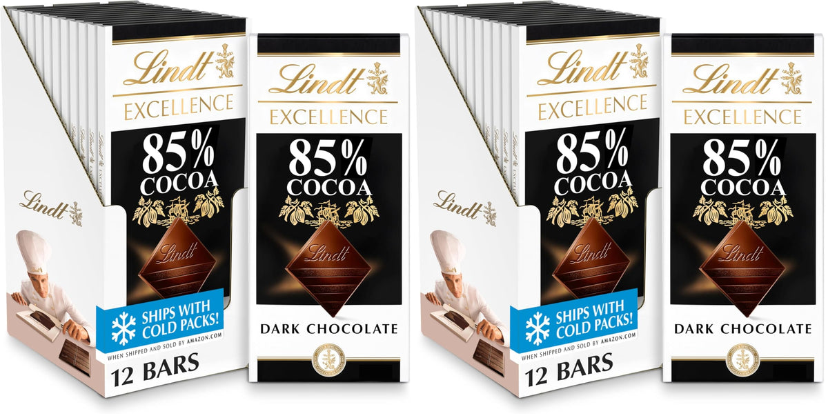 Lindt EXCELLENCE 85% Cocoa Dark Chocolate Candy Bar