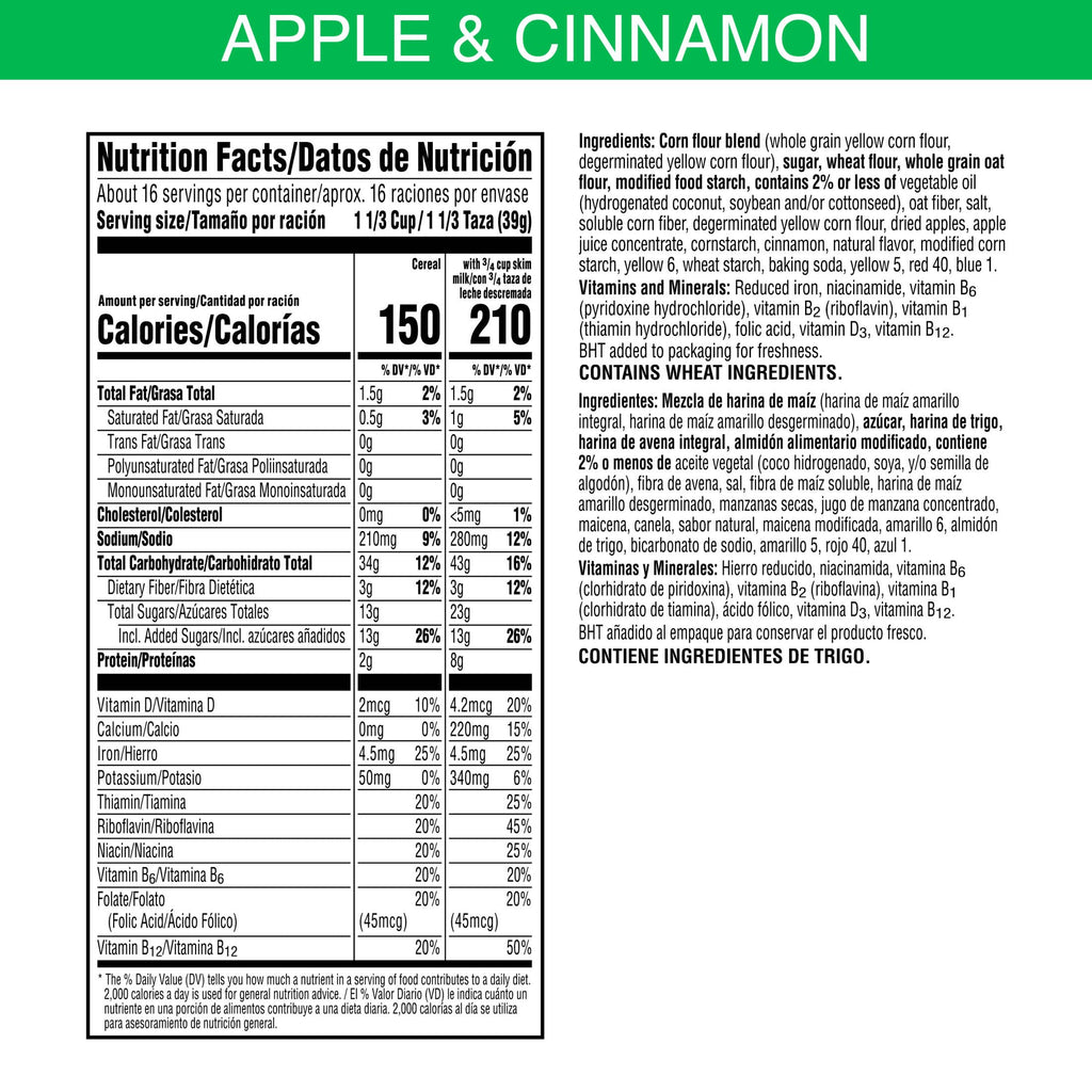 Kellogg’s Apple Jacks Breakfast Cereal,