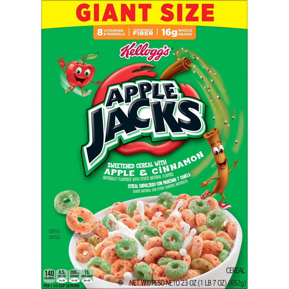 Kellogg’s Apple Jacks Breakfast Cereal,