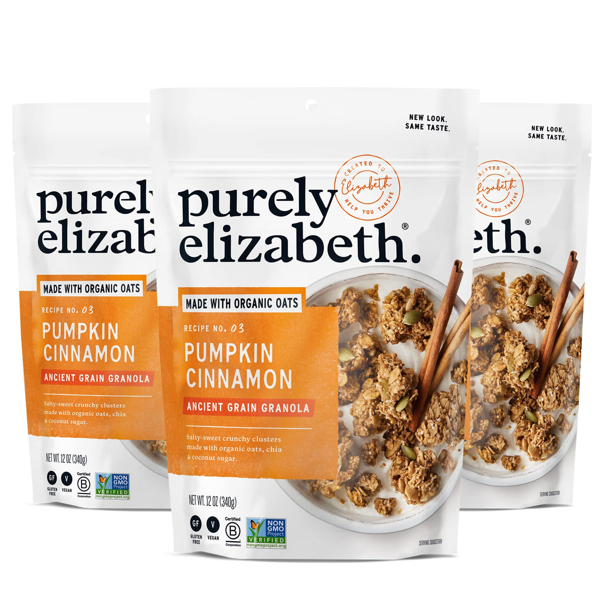 Purely Elizabeth, Ancient Grain Granola, Gluten-Free, Non-GMO