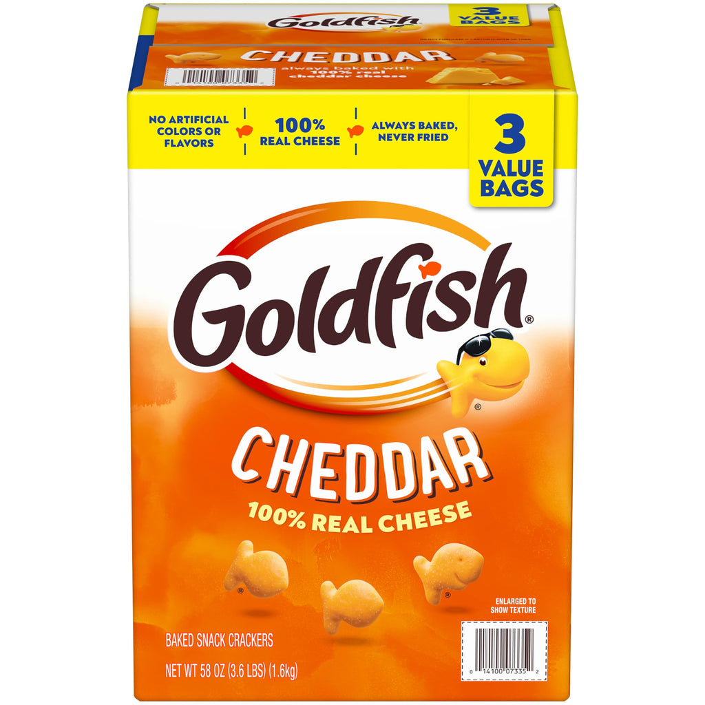 Pepperidge Farm Goldfish Whole Grain Giant Grahams, .9 Ounces, Pack of 300