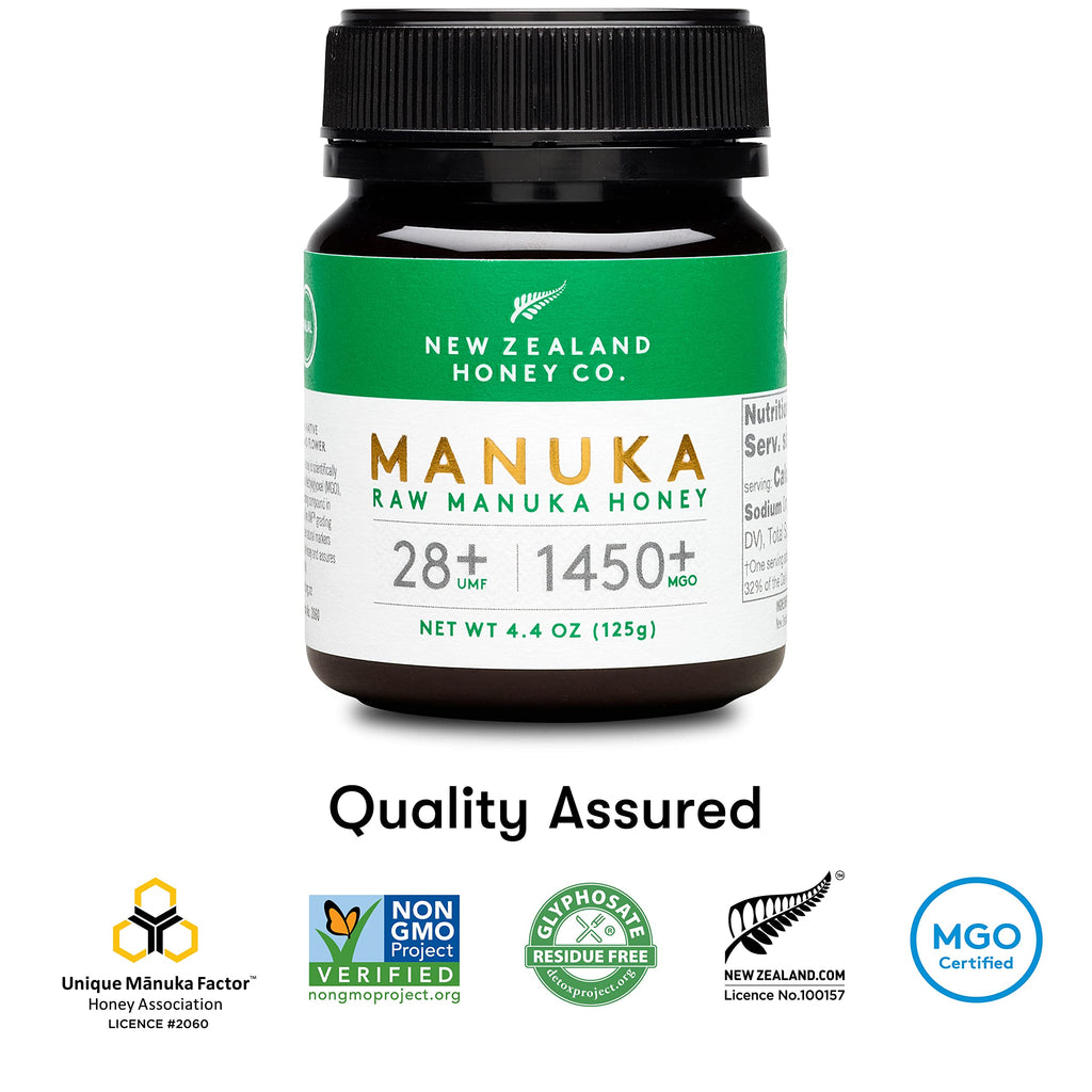 New Zealand Honey Co. Raw Manuka Honey UMF 28+ | MGO 1450+