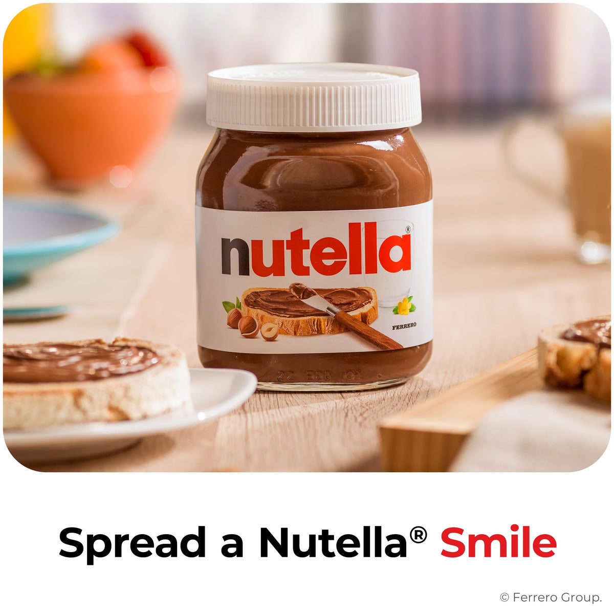 Nutella Chocolate Hazelnut Spread, Perfect Topping for Halloween Treats