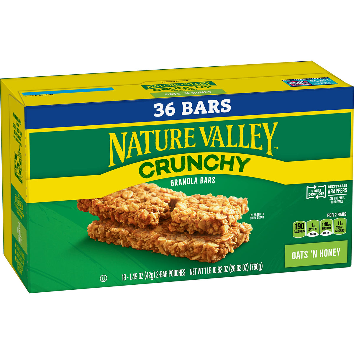 Nature Valley Crunchy Granola Bars - Oats 'n Honey