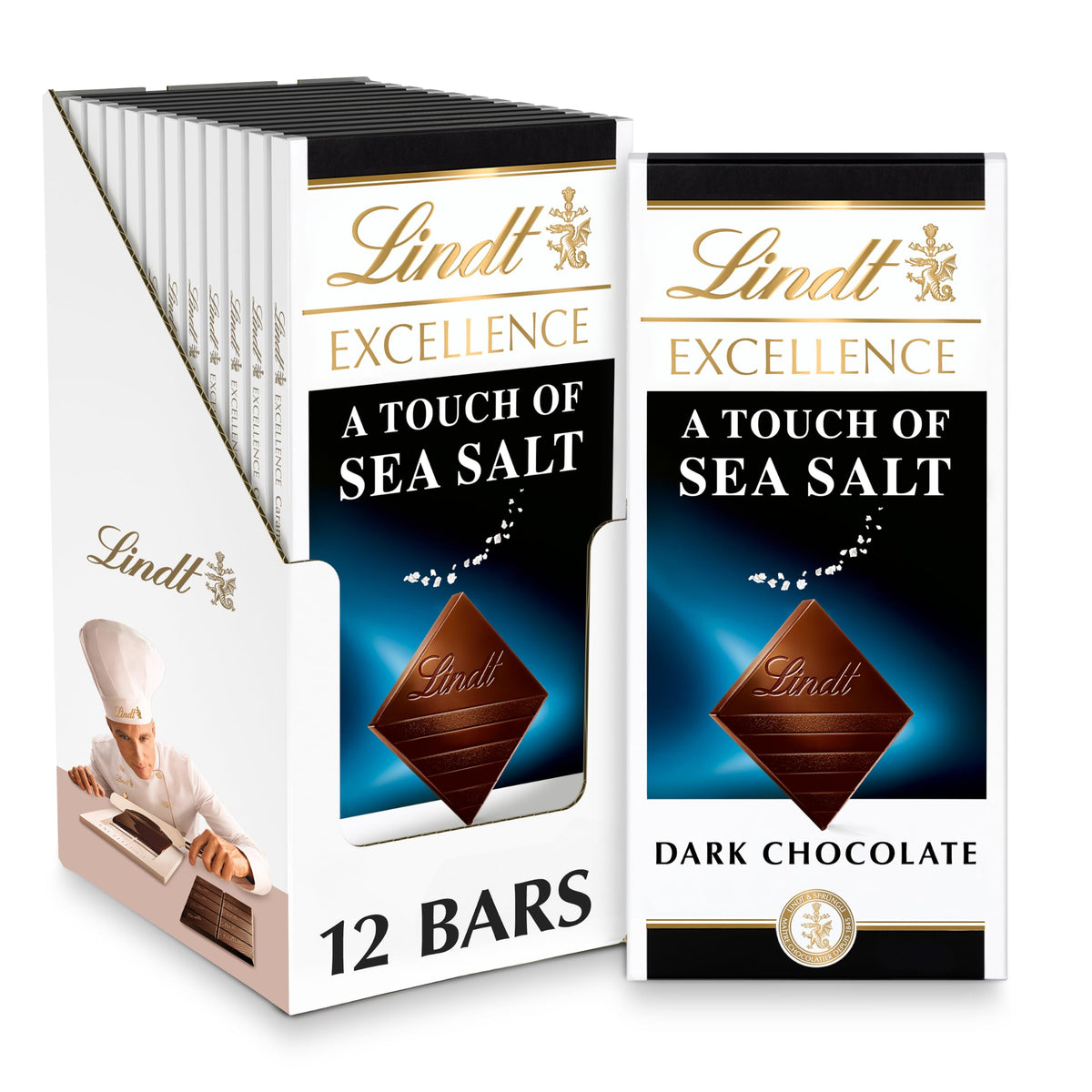 Lindt EXCELLENCE 85% Cocoa Dark Chocolate Candy Bar